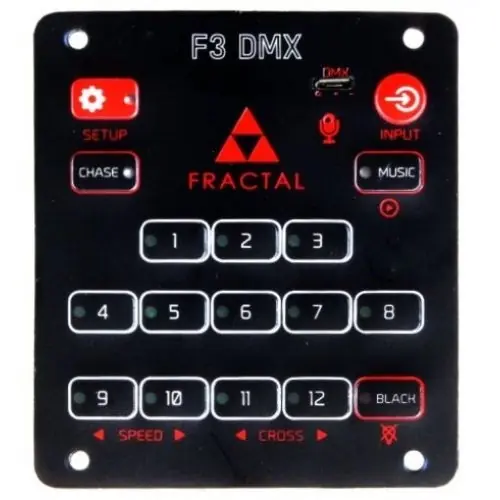 Wysoka jakość Fractal Lights F3 DMX Player sterownik oświetlenia