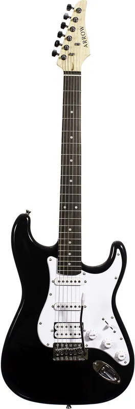 Kup online Arrow ST 211 Deep Black Rosewood/white gitara elektryczna