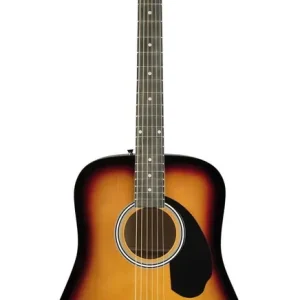 Dostępne od ręki Fender FA-125 Dreadnought SB WN gitara akustyczna z pokrowcem 097-1210-732