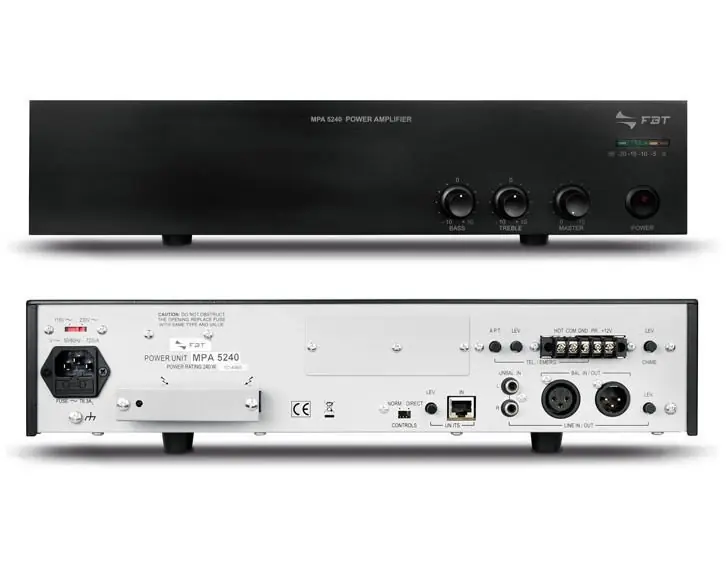 Szybka wysyłka FBT Audio Contractor MPA 5120 wzmacniacz instalacyjny