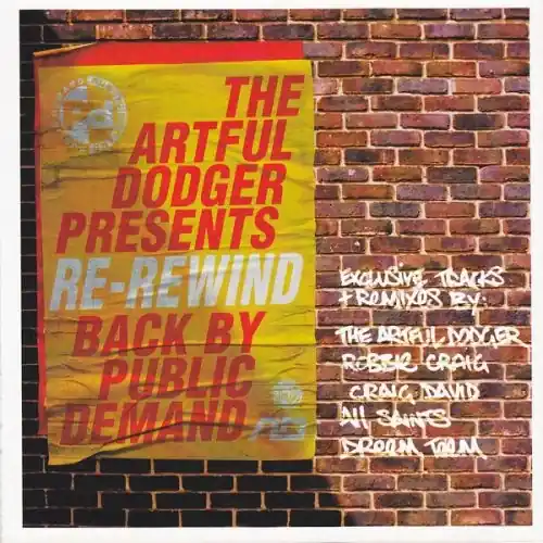 Oferta The Artful Dodger - Re-Rewind Back By Public Demand