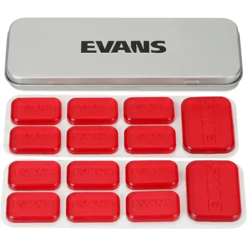 Sprawdź teraz Evans EQPODSMINI Mini EQ Pods żelki tłumiące do bębnów 14 szt.