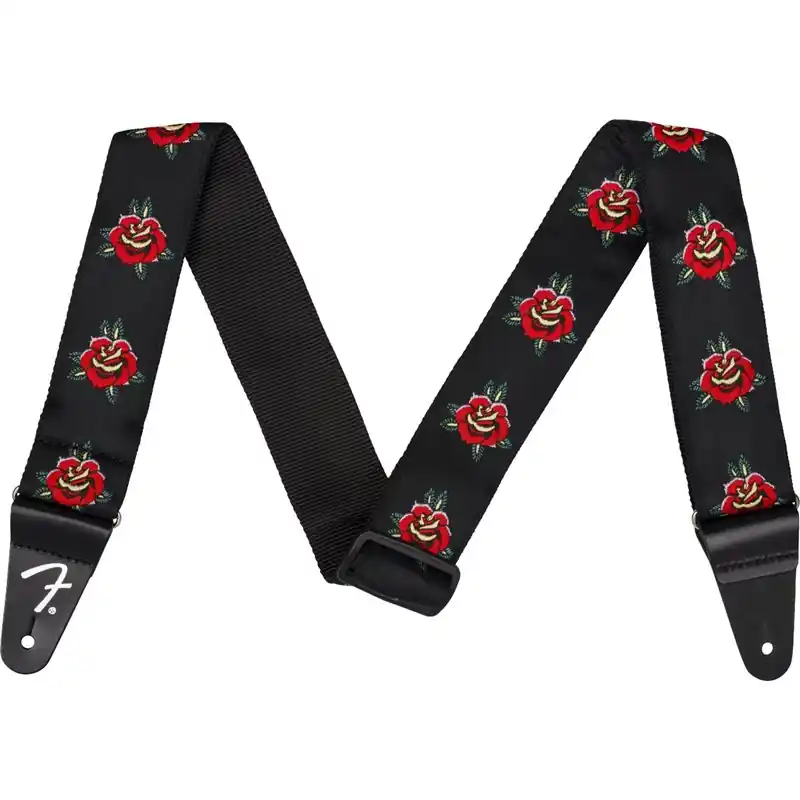 Cena promocyjna Fender Rose Strap pasek gitarowy 2" czerwony