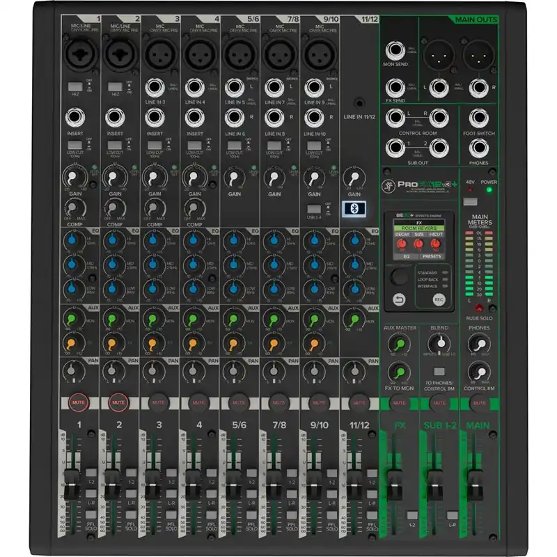 Mackie ProFX12v3+ mikser analogowy USB-C Bluetooth FX Okazja
