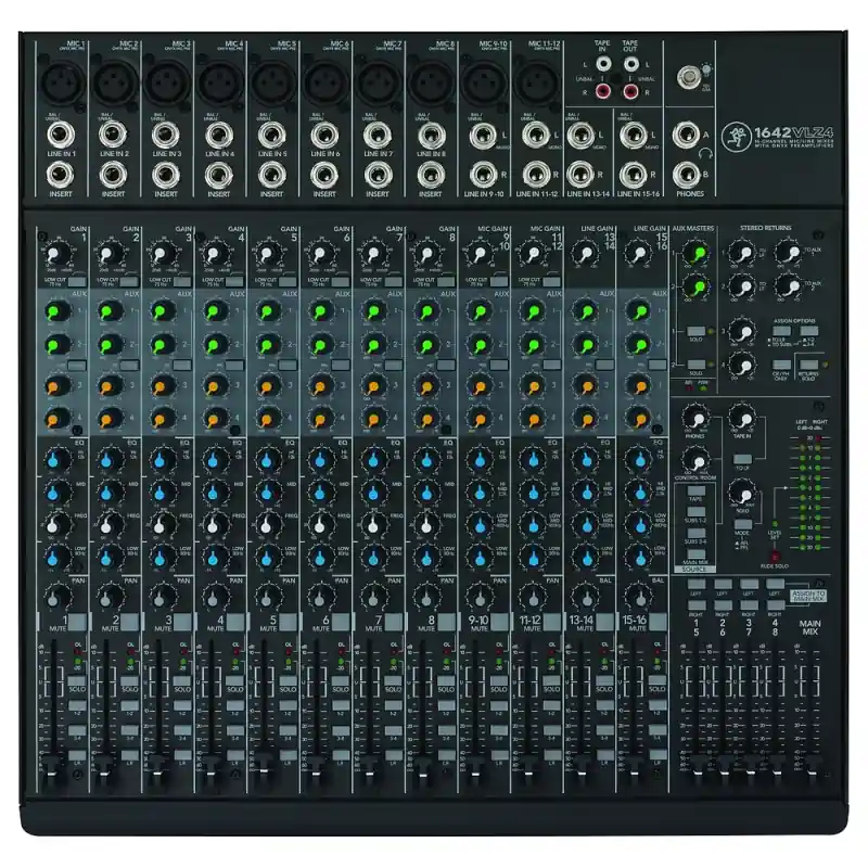 Mackie 1642VLZ4 mikser analogowy 16-kanałowy z preampami Onyx i 4 AUX Obniżka ceny