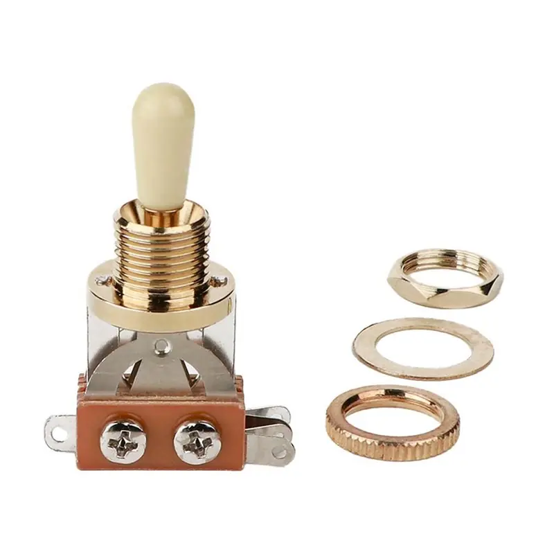 Boston SW-23-GI 3-pozycyjny przełącznik Les Paul, gold lacquer, ivory cap Wyprzedaż