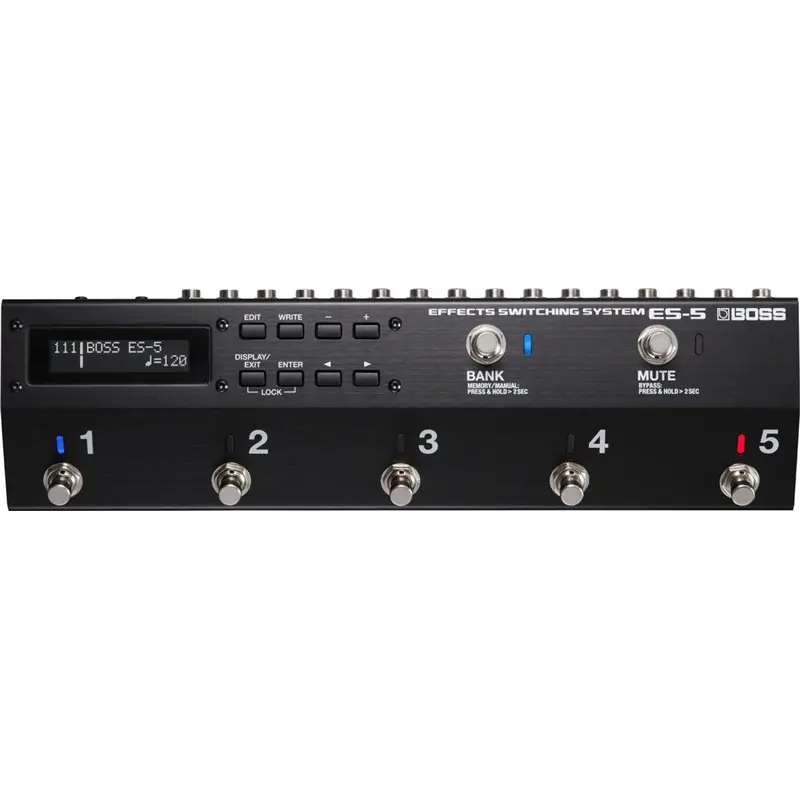 Ostatnie sztuki BOSS ES-5 Effects Switching System ( krosownica 5 pętli z MIDI i LCD)