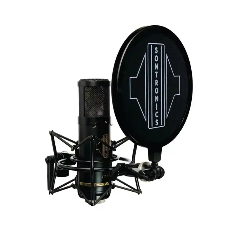 Ekspresowa dostawa Sontronics STC-2 Pack Black Mikrofon pojemnościowy z akcesoriami