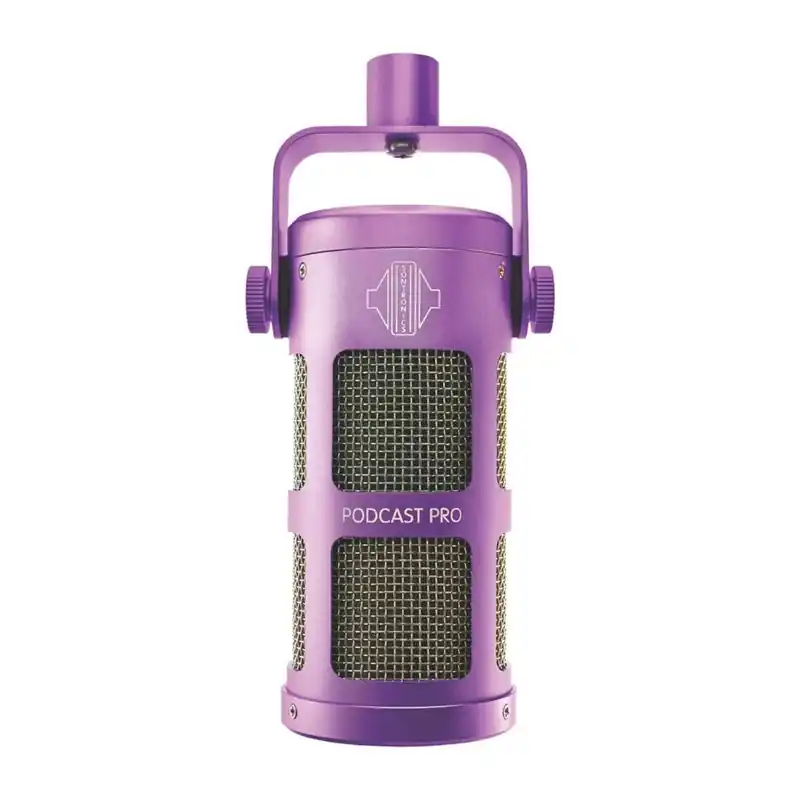 Cena promocyjna Sontronics Podcast Pro Purple Dynamiczny mikrofon do podcastów i streamingu