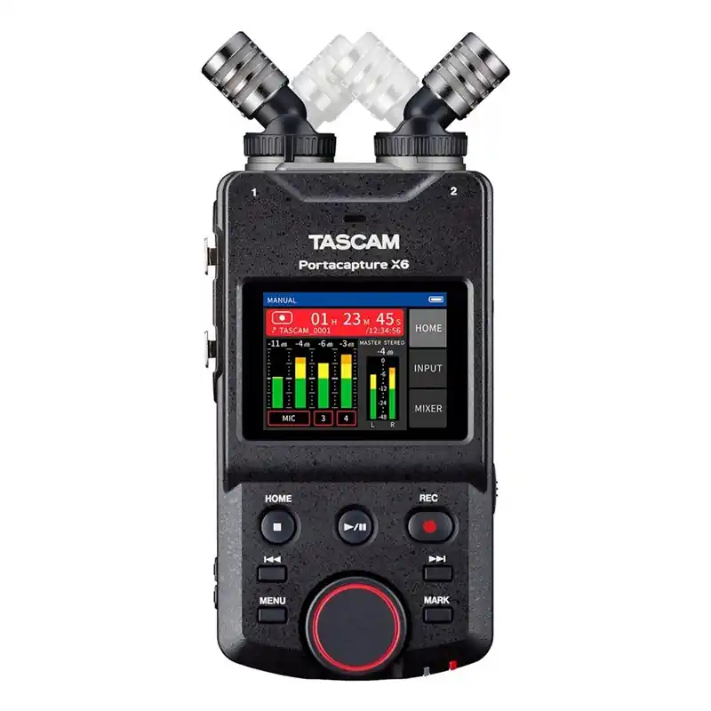 Tascam Portacapture X6 – rejestrator wielościeżkowy 32-bit float z dotykowym ekranem Taniej