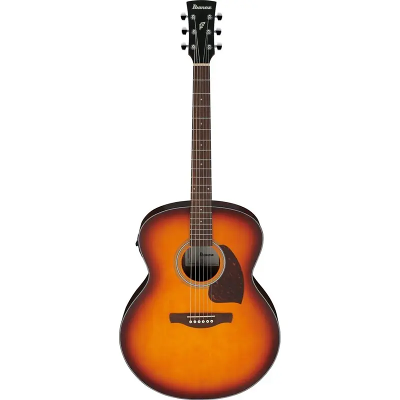 Bezpieczna płatność Ibanez PJ50E-OAH Gitara elektroakustyczna Jumbo Vintage Amber Sunburst