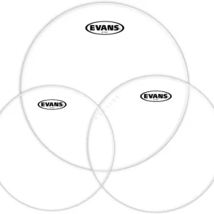 Premium Evans G1 Clear Standard Pack 12" 13" 16"