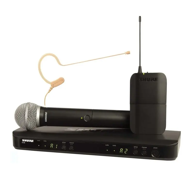 Zamów dziś Shure BLX1288E/MX53-H8E System bezprzewodowy z mikrofonem nagłownym MX153