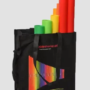 Bum Bum Rurki BOOMWHACKERS MOVE&PLAY zestaw rurek diatonicznych + torba, nasadki, ksi膮偶ka Tylko dziś