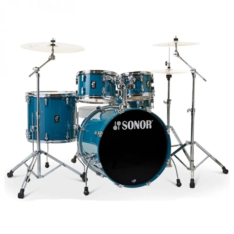 Sonor AQ1 Studio set Caribbean Blue + hardware perkusja Bestseller