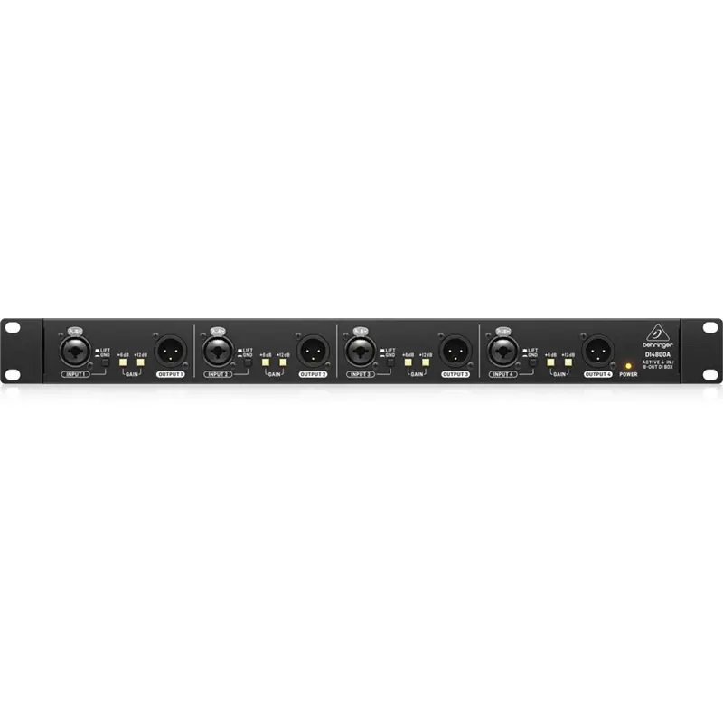 Behringer DI4800A DI-box aktywny 4-kanałowy Darmowy zwrot