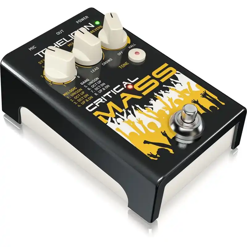TC Helicon Critical Mass Reverb/Tone Łatwy zwrot