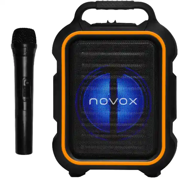 Novox MOBILITE Orange kolumna aktywna USB/MP3/BT z mikrofonem Zniżka