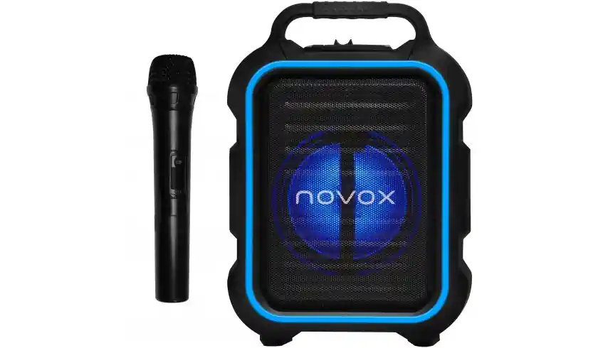 Bezpieczna płatność Novox MOBILITE Blue kolumna aktywna USB/MP3/BT z mikrofonem