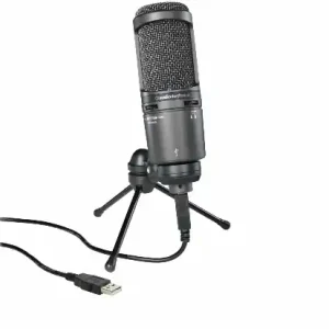 Tani Mikrofon pojemno艣ciowy Audio-Technica AT2020 USB +