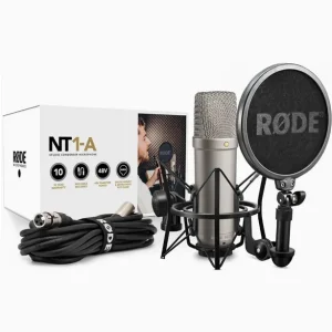 Hit sprzedaży Rode NT1-A Kit Zestaw z mikrofonem pojemno艣ciowym