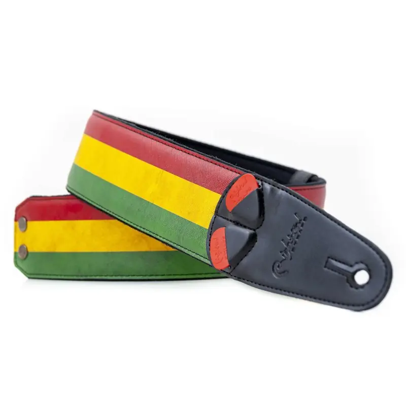 Ostatnia szansa RightOn Straps LEGEND Rasta Pas Gitarowy