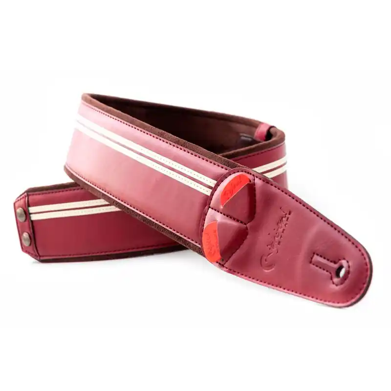 Wybór klientów RightOn Straps Mojo Race Red Pas Gitarowy