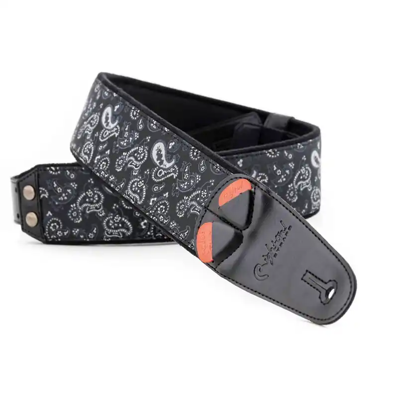 Promocja RightOn Straps Paisley Black Pas Gitarowy