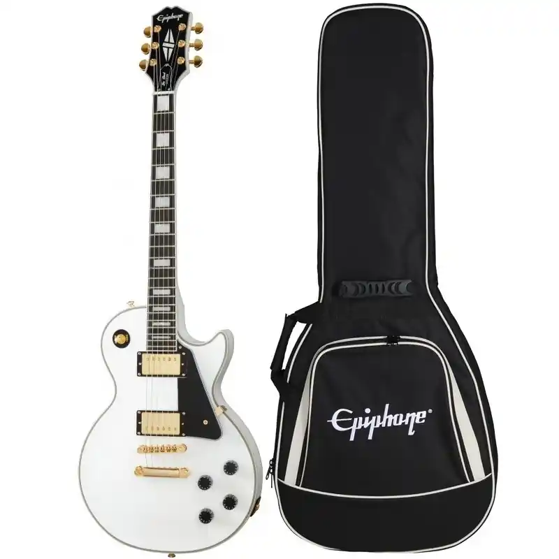 Epiphone Les Paul Custom AW Alpine White + Premium Gig Bag Zamów dziś