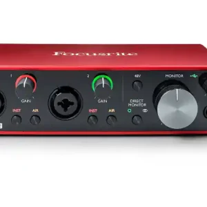 Bezpieczne zakupy FOCUSRITE SCARLETT 2i2 3rd Gen INTERFACE AUDIO USB + ABLETON+PRO TOOLS