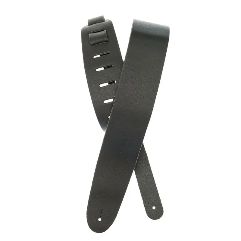 D‘Addario 25BL00 Basic Classic Leather Skórzany Pasek do Gitary, Czarny Tylko dziś