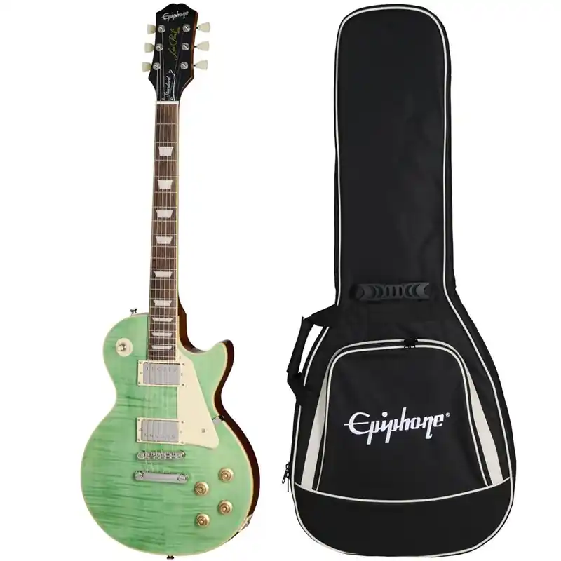 Epiphone Les Paul Standard 50s Figured Seafoam Green + Pokrowiec Tylko dziś