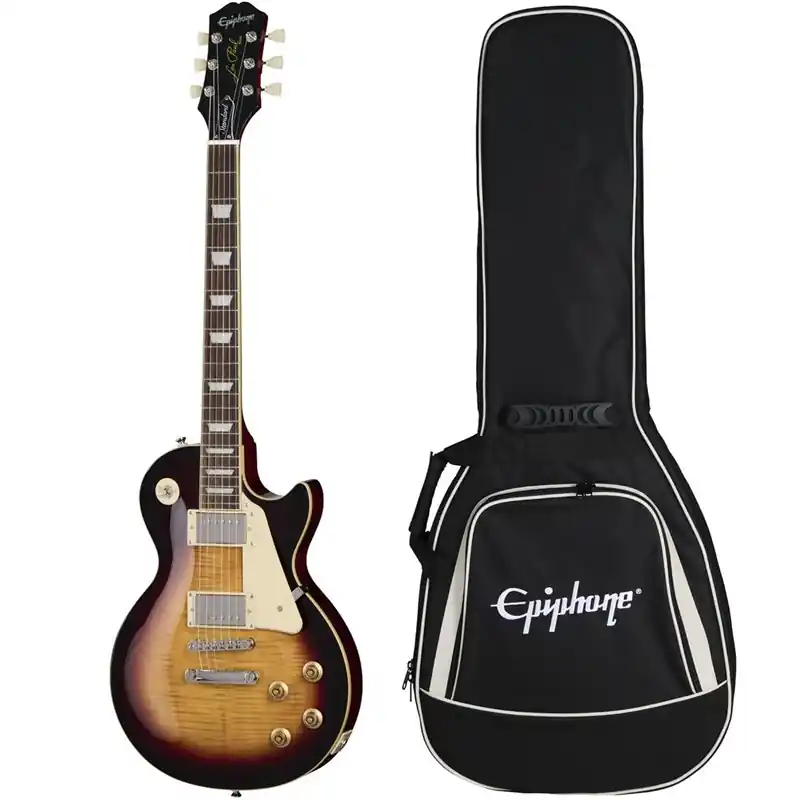 Szybka dostawa Epiphone Les Paul Standard 50s Figured Bourbonon Burst + Pokrowiec