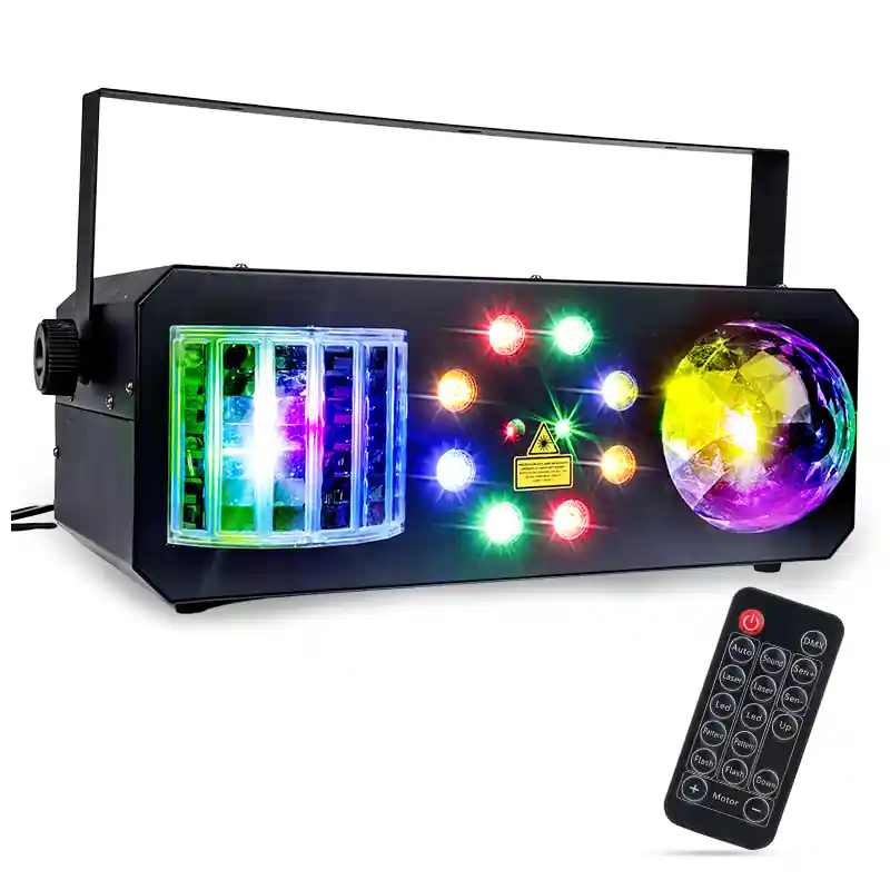 Bestseller LIGHT 4ME PARTY IV V2 multiefekt LED derby kula disco