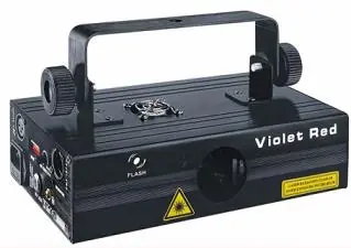 Flash LASER VIOLET + RED 300mW Łatwy zwrot