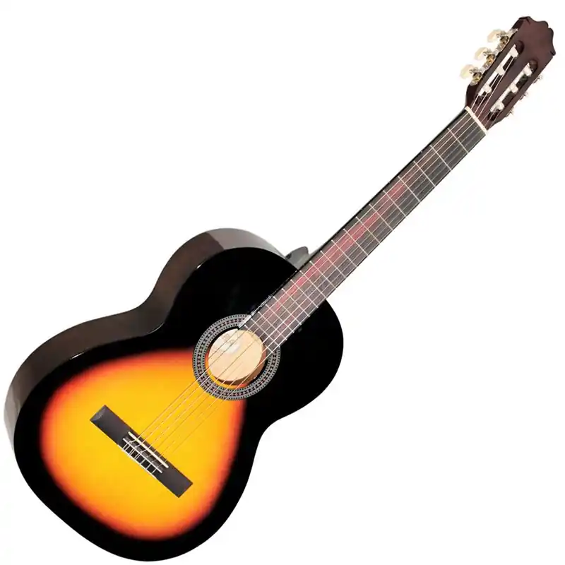 Bezpieczne zakupy Ambra Viva BSB Brown Sunburst gitara klasyczna 4/4