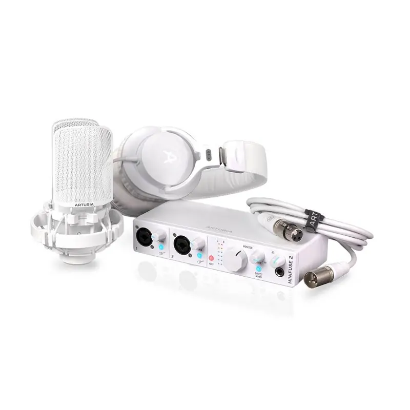 Arturia MiniFuse Recording Pack White Obniżka ceny