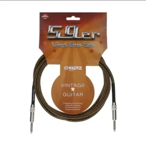 Oferta limitowana Klotz 59er Vintage VIN-0600 Kabel gitarowy 6 m