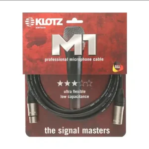 Klotz M1K1FM0750 kabel mikrofonowy 7,5m XLR-XLR Bezpieczna płatność
