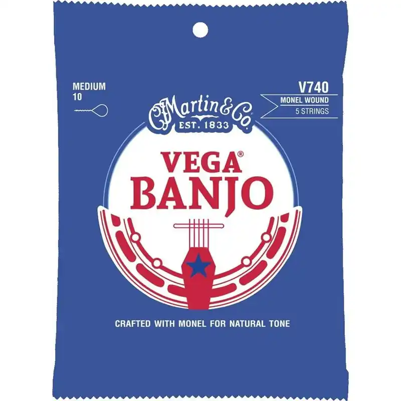 Ograniczona ilość Martin V740 Vega Medium /10-23/ Struny do banjo