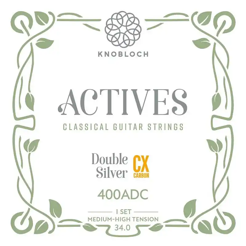 Knobloch 400ADC Actives Double Silver CX Carbon Struny do Gitary Klasycznej Tylko do końca tygodnia