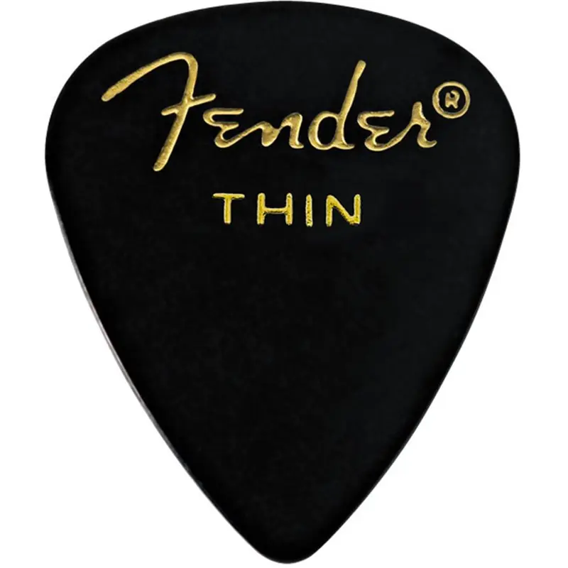 Fender 351 Black Pick Thin kostka gitarowa 0.46mm Cena promocyjna