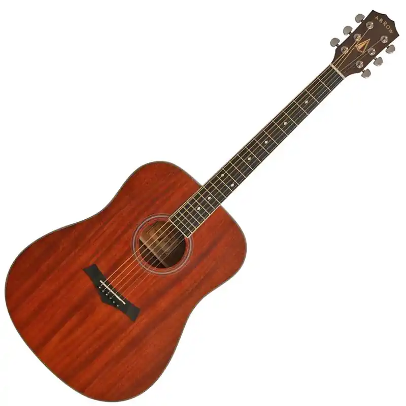 Taniej Arrow Silver MH Mahogany Gitara Akustyczna
