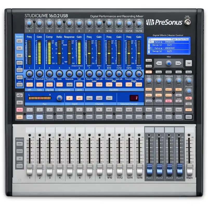 PreSonus StudioLive Mixer 16.0.2 USB Mikser Cyfrowy Szybka wysyłka