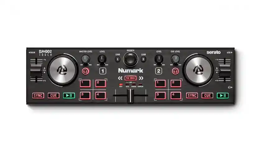 Nowy Numark DJ2GO2 Touch mini kontroler DJ