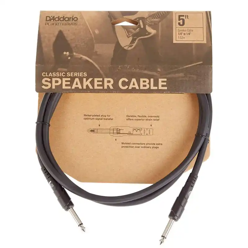 Wysoka jakość D‘Addario PW-CSPK-05 Custom Series Speaker Cable