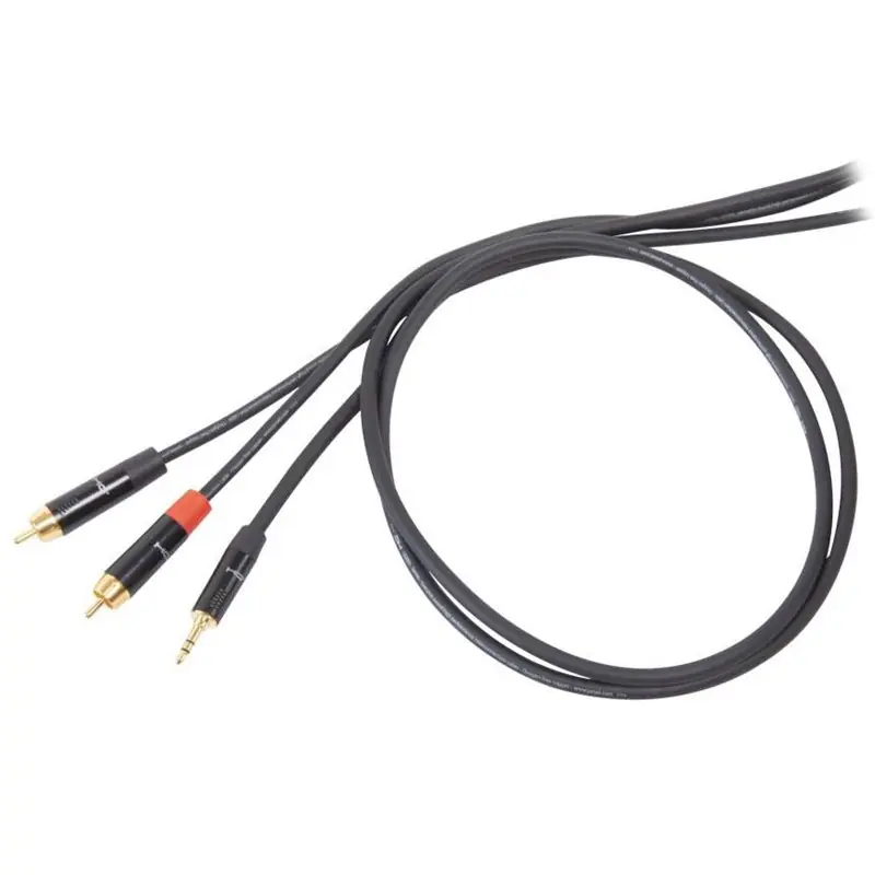 Die Hard DHS520LU18 Kabel audio 2 x RCA M - 1 x stereo jack M 1,8m Promocja