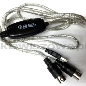 Hit sprzedaży Interface Konwenter Adapter MIDI - USB