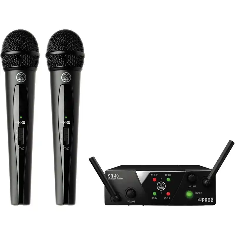Sprawdź teraz AKG WMS40 MINI 2 Dual Vocal/Vocal Set US45 A/C