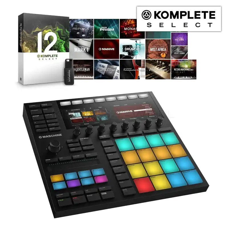 Native Instruments MASCHINE MK3 III + KOMPLETE SELECT Oferta limitowana
